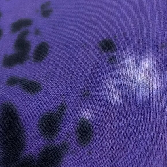Aaliyah Tie dye RNB Purple Retro Style Tshirt size Extra Small - Picture 5 of 5